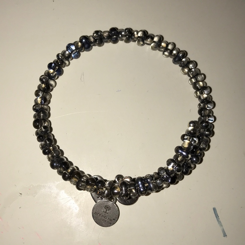 beaded alex and ani wrap bracelet